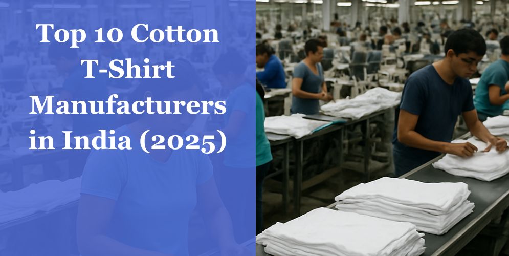 Top 10 Cotton T-Shirt Manufacturers in India (2025)
