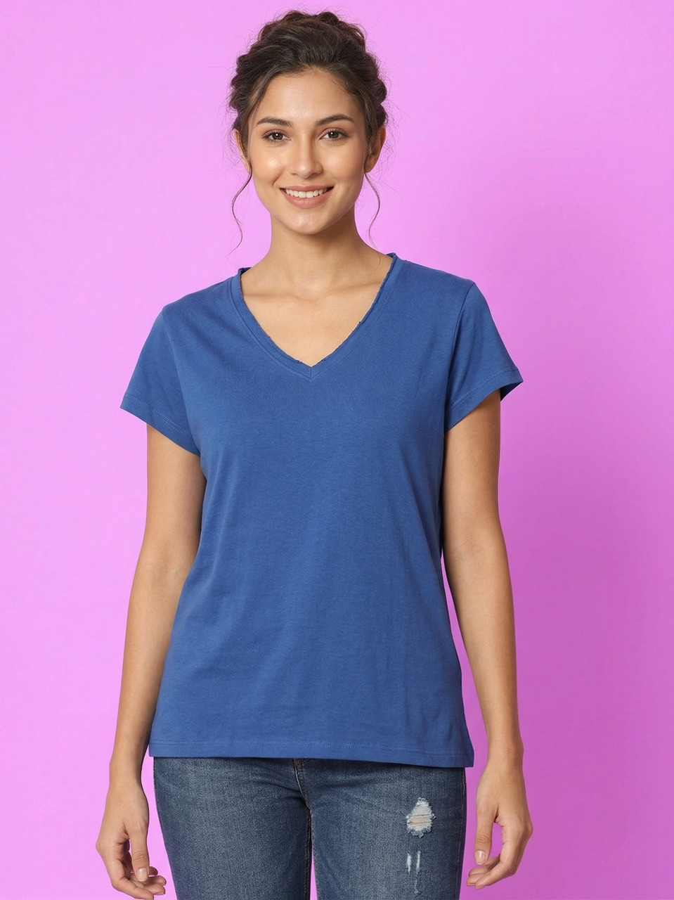 V-Neck T-Shirt Manufacturer