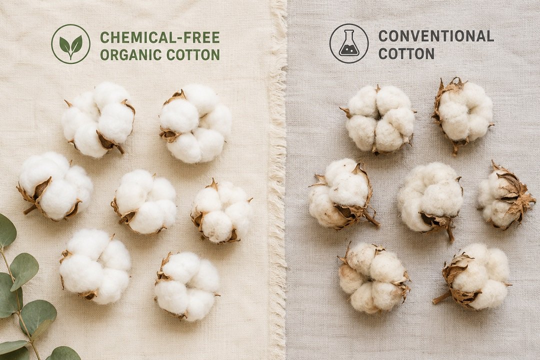 Organic Cotton vs Conventional Cotton for Fashion Brands