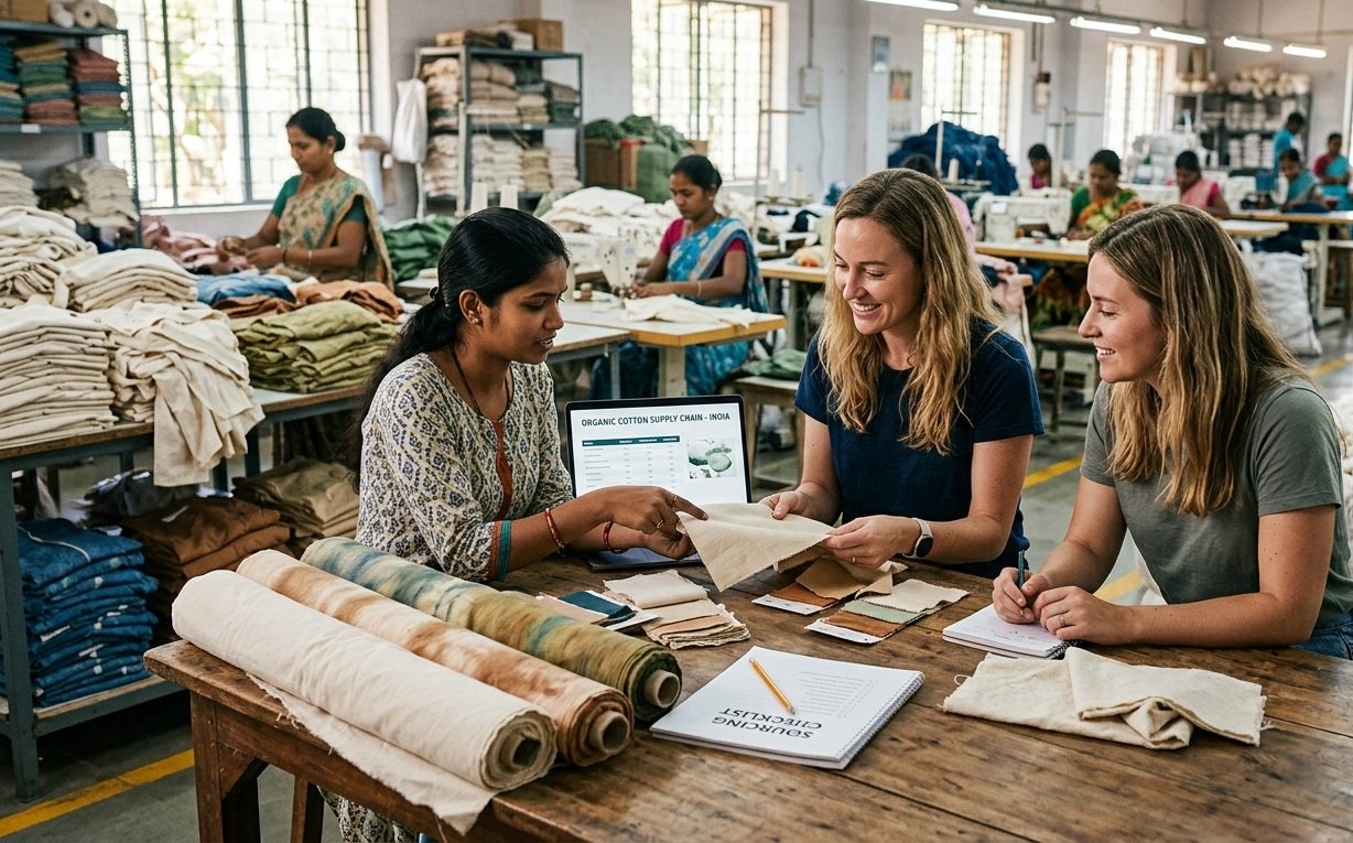 Source Organic Cotton Garments from India